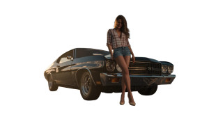 Southern Belle With Chevelle Vinyl Car Decal Sticker – Waterproof & UV-Resistant 5.4