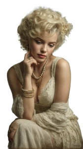 Elegant Marilyn Monroe V3 Vinyl Car Decal Sticker – Waterproof & UV-Resistant 9.706666666666667"