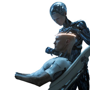 Futuristic Brain Procedure Vinyl Car Decal Sticker – Waterproof & UV-Resistant 3.4133333333333336"