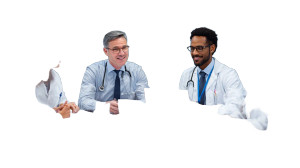 Team Of Doctors Vinyl Car Decal Sticker – Waterproof & UV-Resistant 2.72"