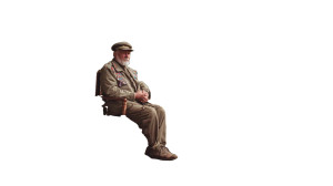 Old Soldier Vinyl Car Decal Sticker – Waterproof & UV-Resistant 2.72"