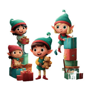 Santa'S Workshop Elves Vinyl Car Decal Sticker – Waterproof & UV-Resistant 6.826666666666667" Santa'S Workshop Elves Vinyl Car Decal Sticker – Waterproof & UV-Resistant 6.826666666666667"