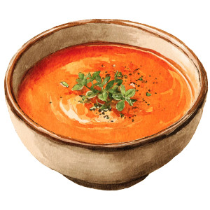 Tomato Soup Bowl V3 Vinyl Car Decal Sticker – Waterproof & UV-Resistant 3.4133333333333336"