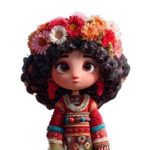 Ethnic Girl Doll Vinyl Car Decal Sticker – Waterproof & UV-Resistant 3.4133333333333336" Ethnic Girl Doll Vinyl Car Decal Sticker – Waterproof & UV-Resistant 3.4133333333333336"