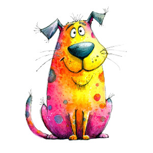 Whimsical Cartoon Animal Vinyl Car Decal Sticker – Waterproof & UV-Resistant 6.826666666666667"