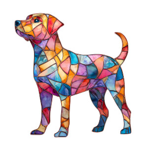 Colorful Labrador Retriever Vinyl Car Decal Sticker – Waterproof & UV-Resistant 3.4133333333333336" Colorful Labrador Retriever Vinyl Car Decal Sticker – Waterproof & UV-Resistant 3.4133333333333336"