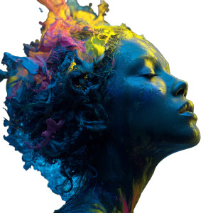 Surreal Dream Portrait V3 Vinyl Car Decal Sticker – Waterproof & UV-Resistant 3.4133333333333336"