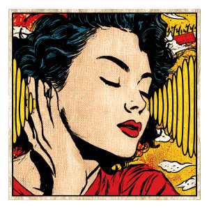 Peaceful Listener V2 Vinyl Car Decal Sticker – Waterproof & UV-Resistant 3.4133333333333336"