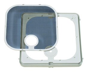Upgrade Your Rooftop Vent with Ventline 14x14 Screen Frame | Birch White Upgrade Your Rooftop Vent with Ventline 14x14 Screen Frame | Birch White