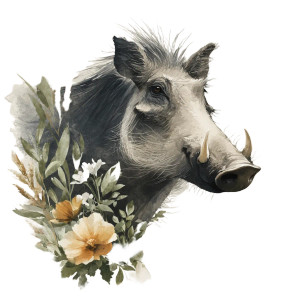 Realistic Watercolor Warthog Vinyl Car Decal Sticker – Waterproof & UV-Resistant 3.4133333333333336" Realistic Watercolor Warthog Vinyl Car Decal Sticker – Waterproof & UV-Resistant 3.4133333333333336"