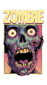 Zombie Face Comic Vinyl Car Decal Sticker – Waterproof & UV-Resistant 9.706666666666667" Zombie Face Comic Vinyl Car Decal Sticker – Waterproof & UV-Resistant 9.706666666666667"