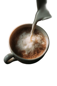 Pouring Milk Coffee V2 Vinyl Car Decal Sticker – Waterproof & UV-Resistant 8.96"