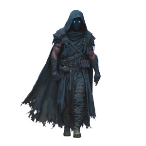 Mysterious Crypto Warrior V2 Vinyl Car Decal Sticker – Waterproof & UV-Resistant 3.4133333333333336"