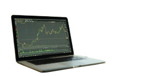 Stock Chart Laptop Vinyl Car Decal Sticker – Waterproof & UV-Resistant 5.12"