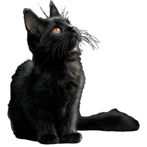 Cat V337 Vinyl Car Decal Sticker – Waterproof & UV-Resistant 3.4133333333333336"