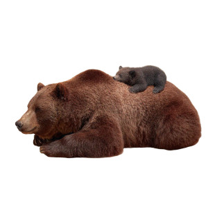 Baby On Bear Vinyl Car Decal Sticker – Waterproof & UV-Resistant 3.4133333333333336" Baby On Bear Vinyl Car Decal Sticker – Waterproof & UV-Resistant 3.4133333333333336"