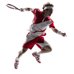 Tennis Player V10 Vinyl Car Decal Sticker – Waterproof & UV-Resistant 3.4133333333333336"