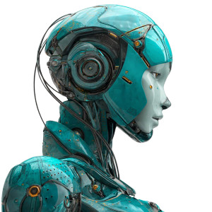 Security Robot V2 Vinyl Car Decal Sticker – Waterproof & UV-Resistant 6.826666666666667"