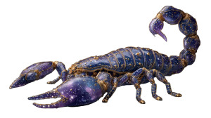 Galactic Scorpion Vinyl Car Decal Sticker – Waterproof & UV-Resistant 5.4