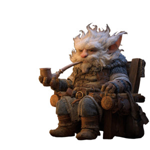 Elder Yordle Storyteller Vinyl Car Decal Sticker – Waterproof & UV-Resistant 3.4133333333333336"