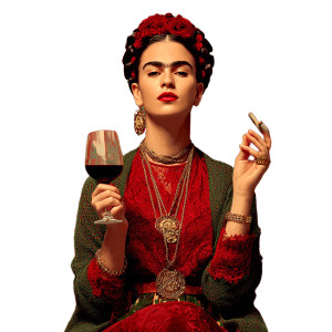 Frida Kahlo Relaxing Vinyl Car Decal Sticker – Waterproof & UV-Resistant 6.826666666666667" Frida Kahlo Relaxing Vinyl Car Decal Sticker – Waterproof & UV-Resistant 6.826666666666667"