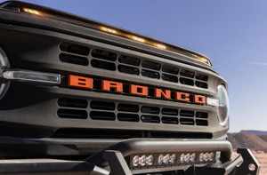 Ultimate Protection Bug Shield | 2021-2023 Ford Bronco | Contoured Design, LED Light Bar, Dura-Flex Material