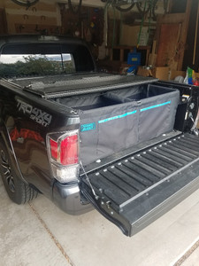 Ultimate Truck Bed Cargo Organizer | 16 Pockets | Heavy-Duty Steel Frame | Waterproof 600D Polyester | 10.5 cu ft Capacity Ultimate Truck Bed Cargo Organizer | 16 Pockets | Heavy-Duty Steel Frame | Waterproof 600D Polyester | 10.5 cu ft Capacity