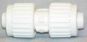 Flair-It PEX Coupler | 1/2 Inch Straight Coupling | USA Made Plastic Fitting