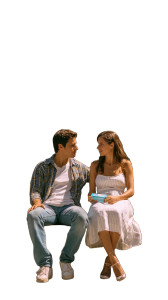 Argentine Couple Park Vinyl Car Decal Sticker – Waterproof & UV-Resistant 9.706666666666667"