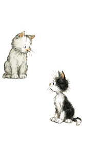 Mother And Kitten V3 Vinyl Car Decal Sticker – Waterproof & UV-Resistant 4.8533333333333335"