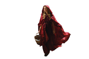 Red Riding Hood V8 Vinyl Car Decal Sticker – Waterproof & UV-Resistant 5.97333333333333