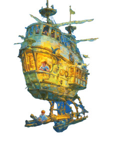 Whimsical Pirate Ship V2 Vinyl Car Decal Sticker – Waterproof & UV-Resistant 4.1066666666666665"