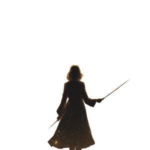 Magical Girl Back Vinyl Car Decal Sticker – Waterproof & UV-Resistant 3.4133333333333336"