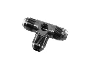 Boost Performance with Redhorse Tee Coupler Fitting | -08 AN Male Flare, Black