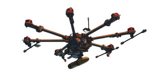Hexacopter Drone Vinyl Car Decal Sticker – Waterproof & UV-Resistant 2.72"