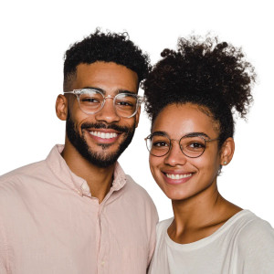 Smiling Afro-Caribbean Couple Vinyl Car Decal Sticker – Waterproof & UV-Resistant 3.4133333333333336" Smiling Afro-Caribbean Couple Vinyl Car Decal Sticker – Waterproof & UV-Resistant 3.4133333333333336"