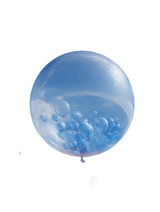 Transparent Balloon V2 Vinyl Car Decal Sticker – Waterproof & UV-Resistant 4.1066666666666665"