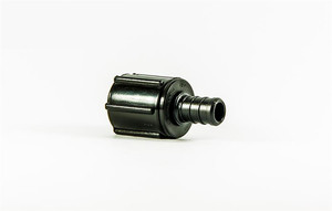 Upgrade Your RV Plumbing with Elkhart Supply PEX Coupler | Durable Black Plastic Fitting | 1/2 Inch Size | Easy Install
