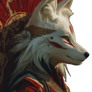 Beautiful Kitsune Vinyl Car Decal Sticker – Waterproof & UV-Resistant 3.4133333333333336"