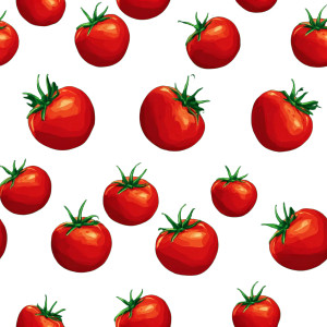 Green Tomato Vinyl Car Decal Sticker – Waterproof & UV-Resistant 3.4133333333333336"