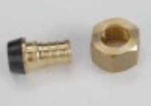 ESCO Brass Fresh Water Adapter | BestPEX 3/8 Inch PEX x 1/2 Inch Thread Fitting | Made in USA