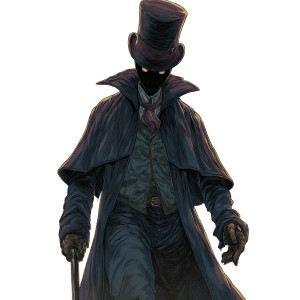 Jack The Ripper V4 Vinyl Car Decal Sticker – Waterproof & UV-Resistant 3.4133333333333336"