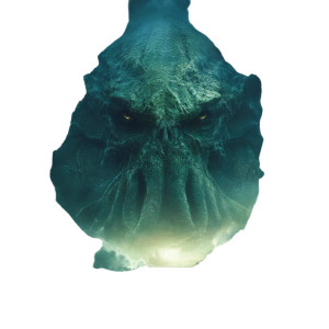 Cthulhu Rises V2 Vinyl Car Decal Sticker – Waterproof & UV-Resistant 3.4133333333333336"