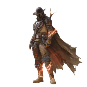 Elemental Bounty Hunter Vinyl Car Decal Sticker – Waterproof & UV-Resistant 3.4133333333333336"