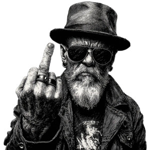 Gangster Skull Vinyl Car Decal Sticker – Waterproof & UV-Resistant 3.4133333333333336"