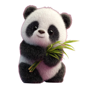 Fluffy Cute Panda Vinyl Car Decal Sticker – Waterproof & UV-Resistant 3.4133333333333336" Fluffy Cute Panda Vinyl Car Decal Sticker – Waterproof & UV-Resistant 3.4133333333333336"