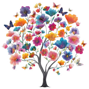 Whimsical Watercolor Tree Vinyl Car Decal Sticker – Waterproof & UV-Resistant 6.826666666666667" Whimsical Watercolor Tree Vinyl Car Decal Sticker – Waterproof & UV-Resistant 6.826666666666667"