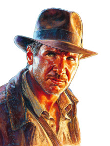 Indiana Jones Art Vinyl Car Decal Sticker – Waterproof & UV-Resistant 8.213333333333333"
