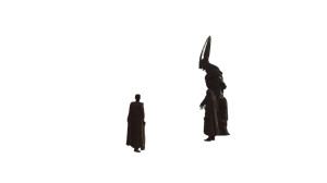 Gilgamesh And Scorpion-Man Vinyl Car Decal Sticker – Waterproof & UV-Resistant 2.72"