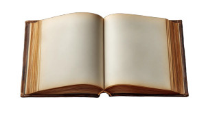 Blank Open Book V2 Vinyl Car Decal Sticker – Waterproof & UV-Resistant 5.4